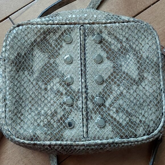 Michael Michael Kors snakeskin studded mini bag - Picture 10 of 10